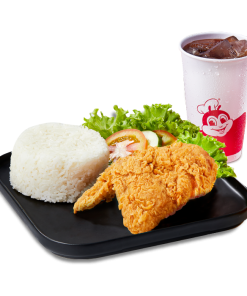 1 CƠM GÀ GIÒN VUI VẺ + 1 NƯỚC NGỌT + 1 TƯƠNG CHUA NGỌT