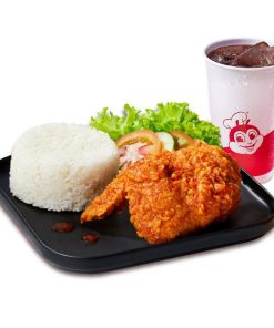 1 CƠM GÀ SỐT CAY + 1 NƯỚC NGỌT